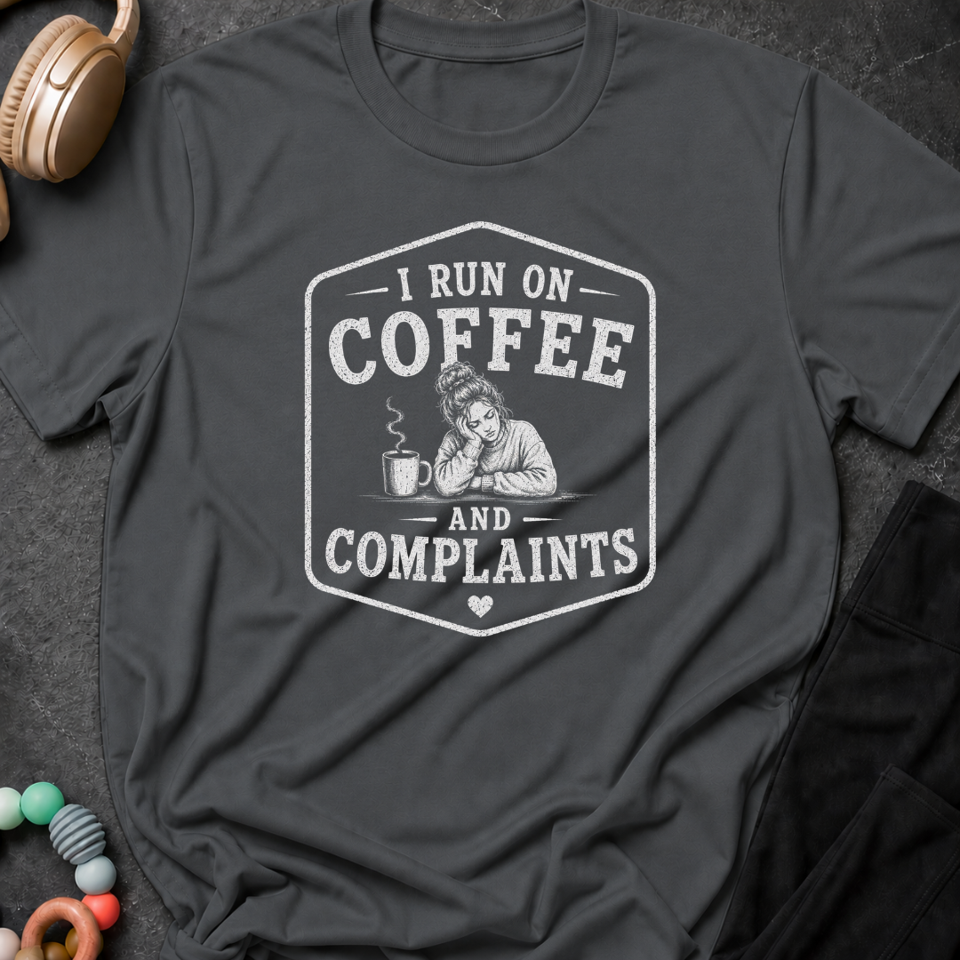 I Run on Coffee and Complaints T-Shirt