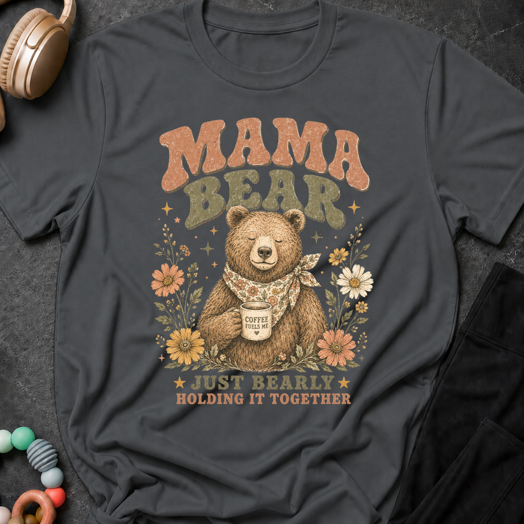 Mama Bear Just Bearly Holding it Together T-Shirt