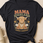 Mama Highland Udderly Exhausted T-Shirt