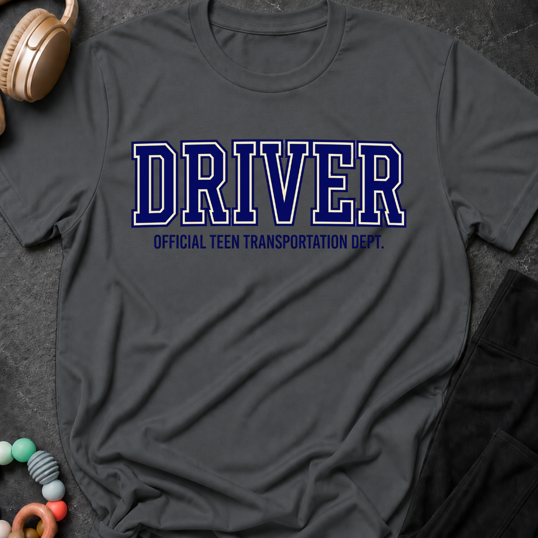 Driver Official Teen Transportation T-Shirt
