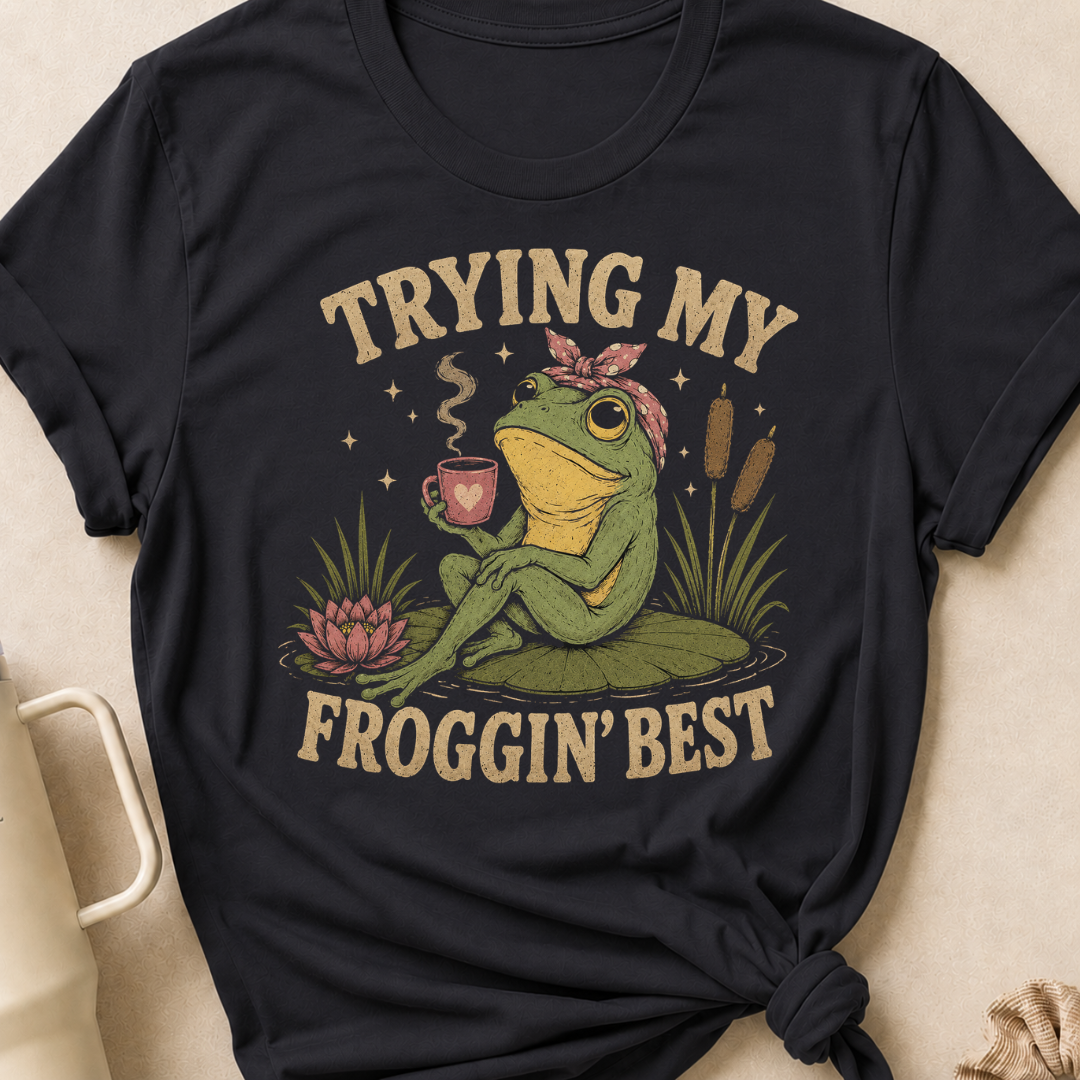 Trying My Froggin' Best T-Shirt