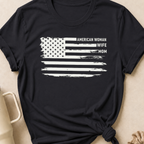 American Woman Wife Mom T-Shirt