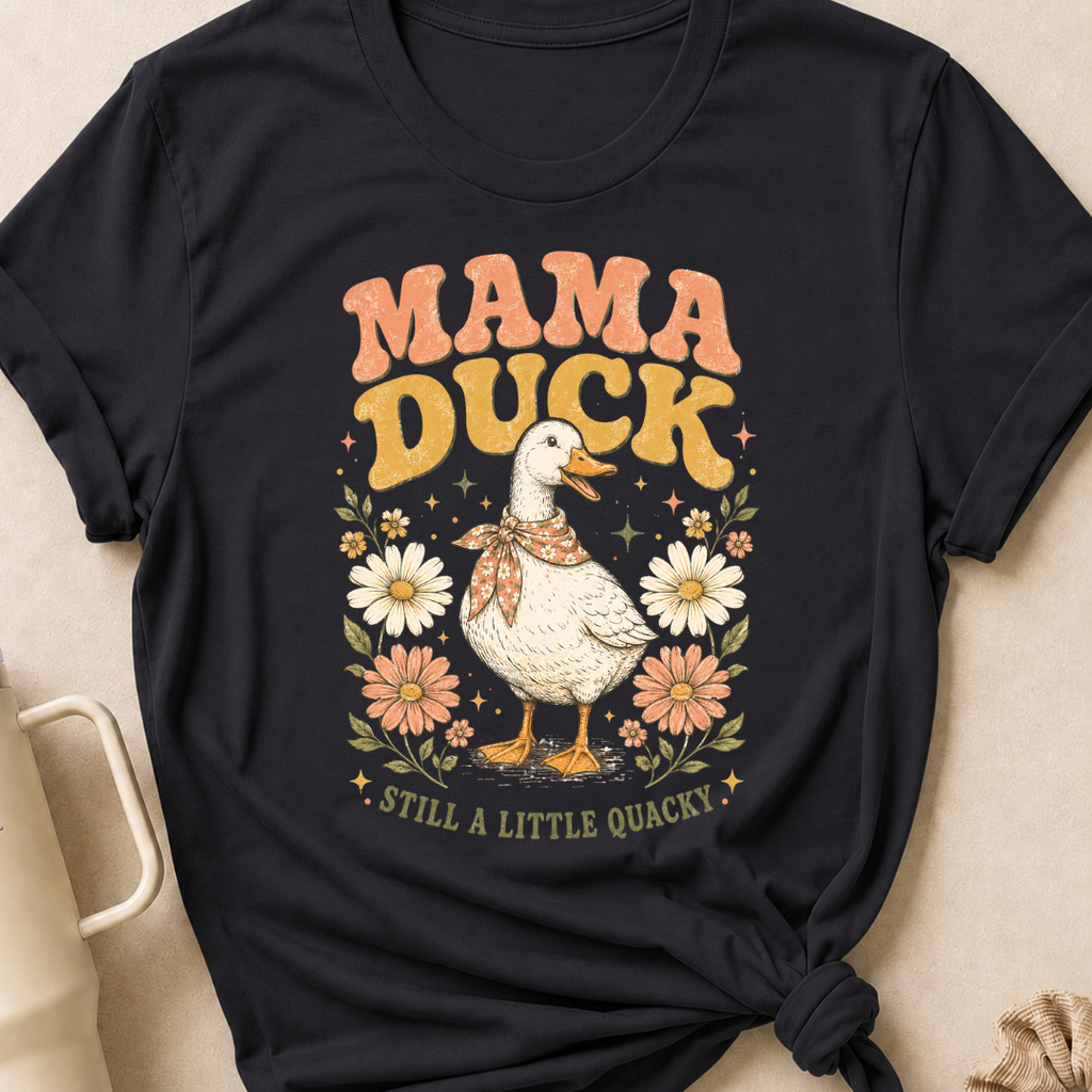 Mama Duck Still a Little Quacky T-Shirt