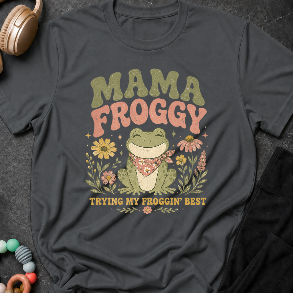 Mama Froggy Trying my Froggin' Best T-Shirt