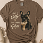 Fueled by Coffee Comfort Colors Tshirt