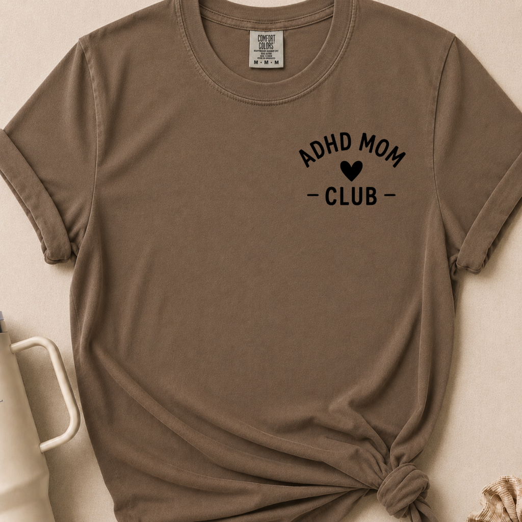 ADHD Mom Club T-shirt