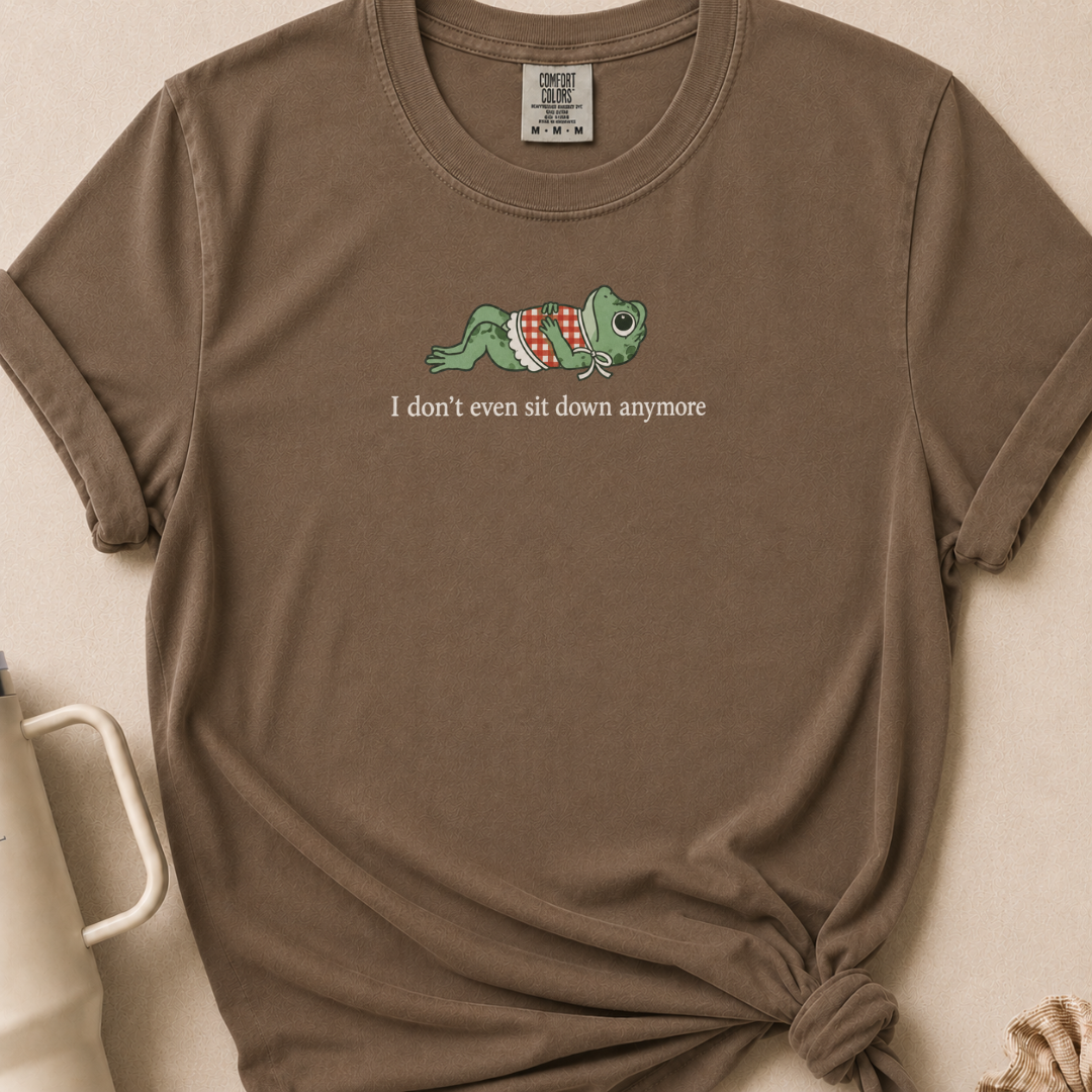Tired Frog Mom Tshirt