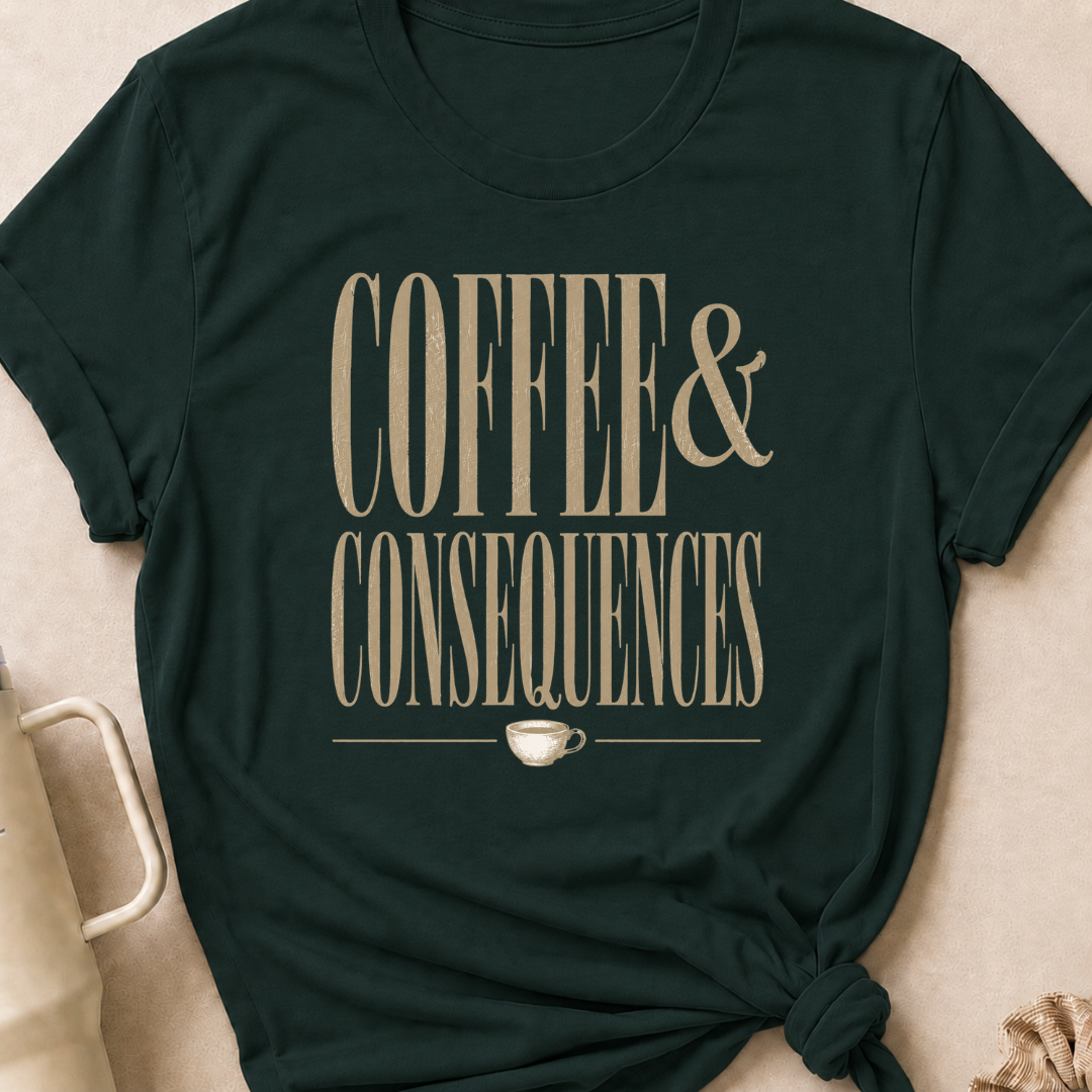 Coffee and Consequences T-Shirt