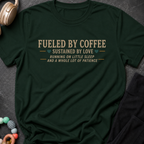 Fueled by Coffee Sustained by Love T-Shirt