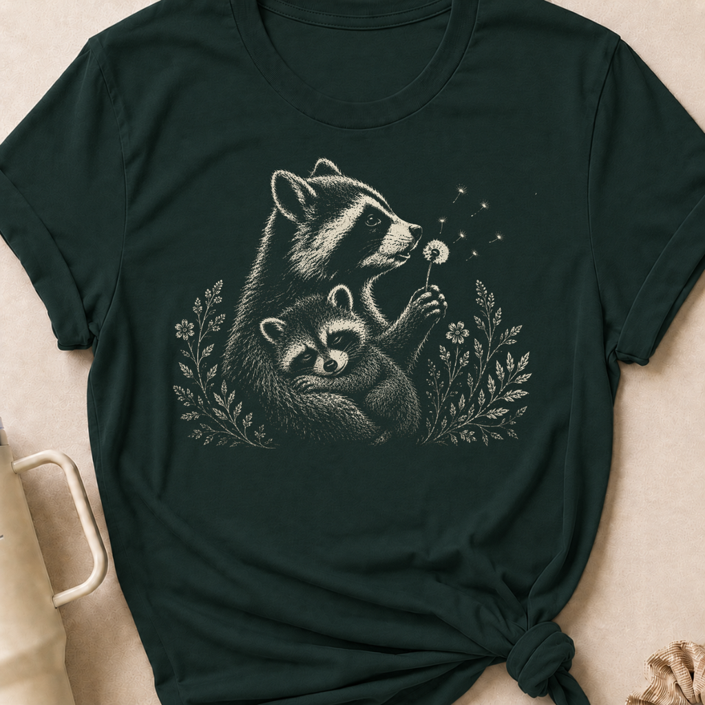 Mom Raccoon T-Shirt