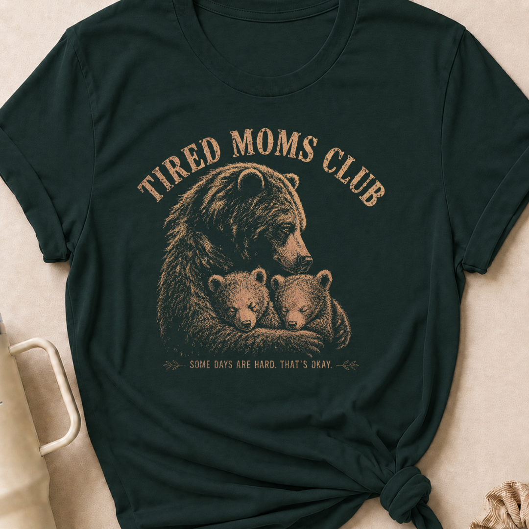 Tired Moms Club T-Shirt