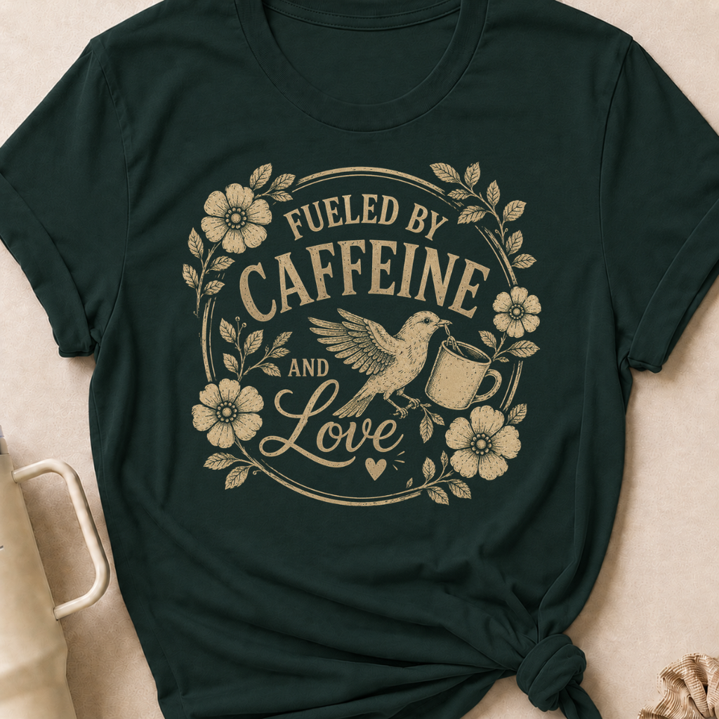 Fueled By Caffeine And Love T-Shirt