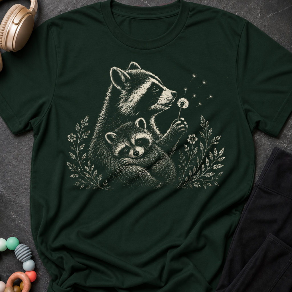 Mom Raccoon T-Shirt