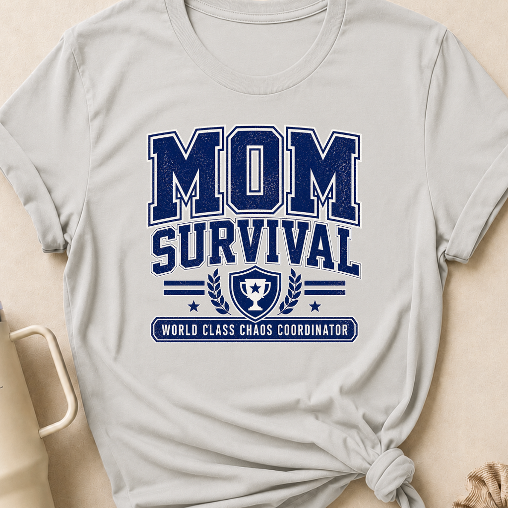 Mom Survival World Class Chaos Coordinator T-Shirt