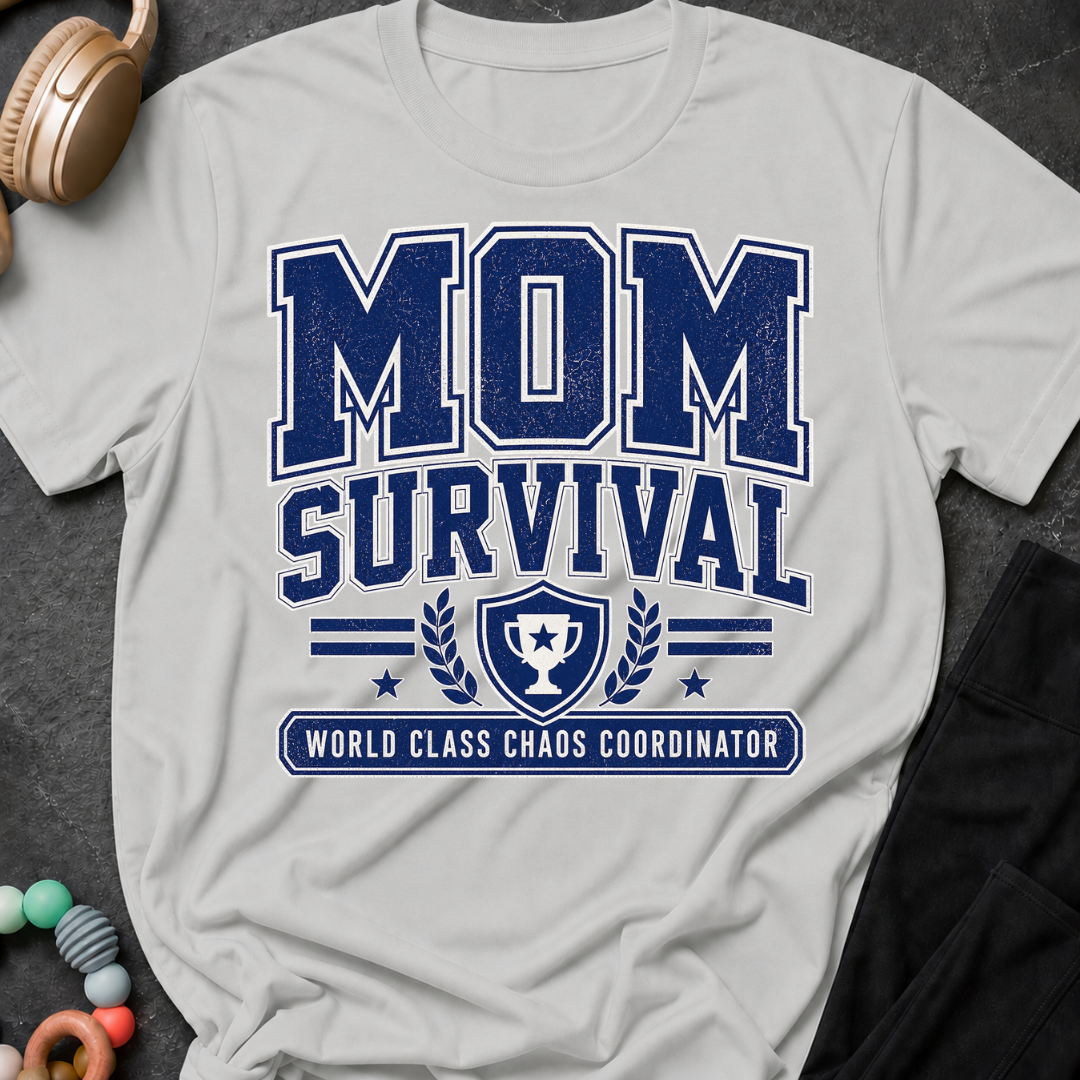 Mom Survival World Class Chaos Coordinator T-Shirt