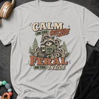 Calm on the Outside Feral on the Inside T-Shirt