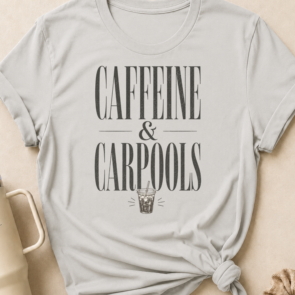 Caffeine & Carpools T-Shirt