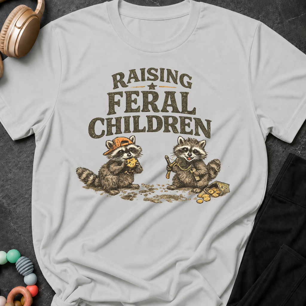 Raising Feral Children T-Shirt