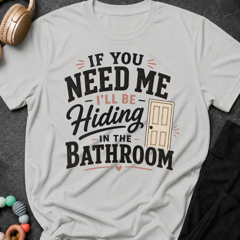 If you Need Me I'll be In the Bathroom T-Shirt