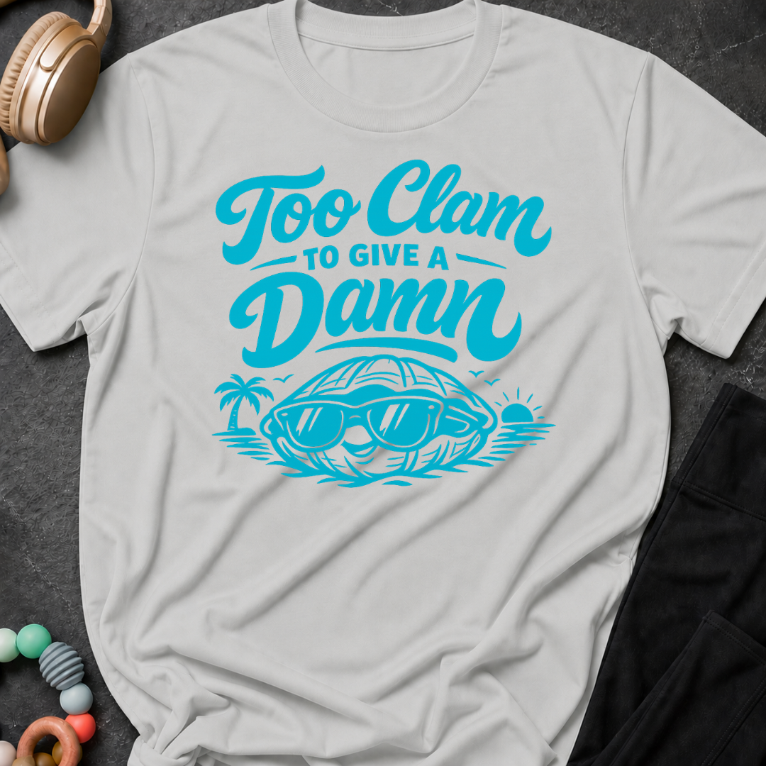 Too Clam to Give a Damn T-Shirt
