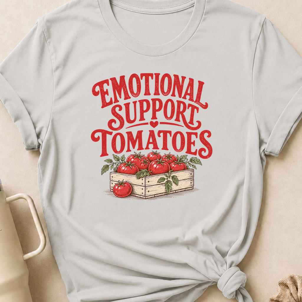 Emotional Support Tomatoes T-Shirt