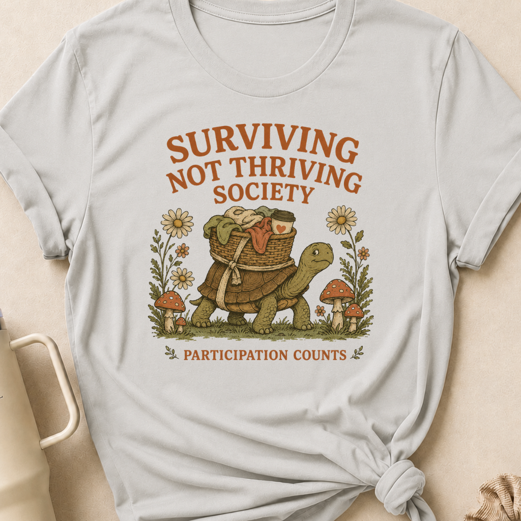 Surviving Not Thriving Society T-Shirt