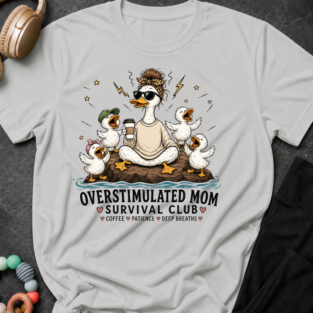 Overstimulated Moms Club T-Shirt