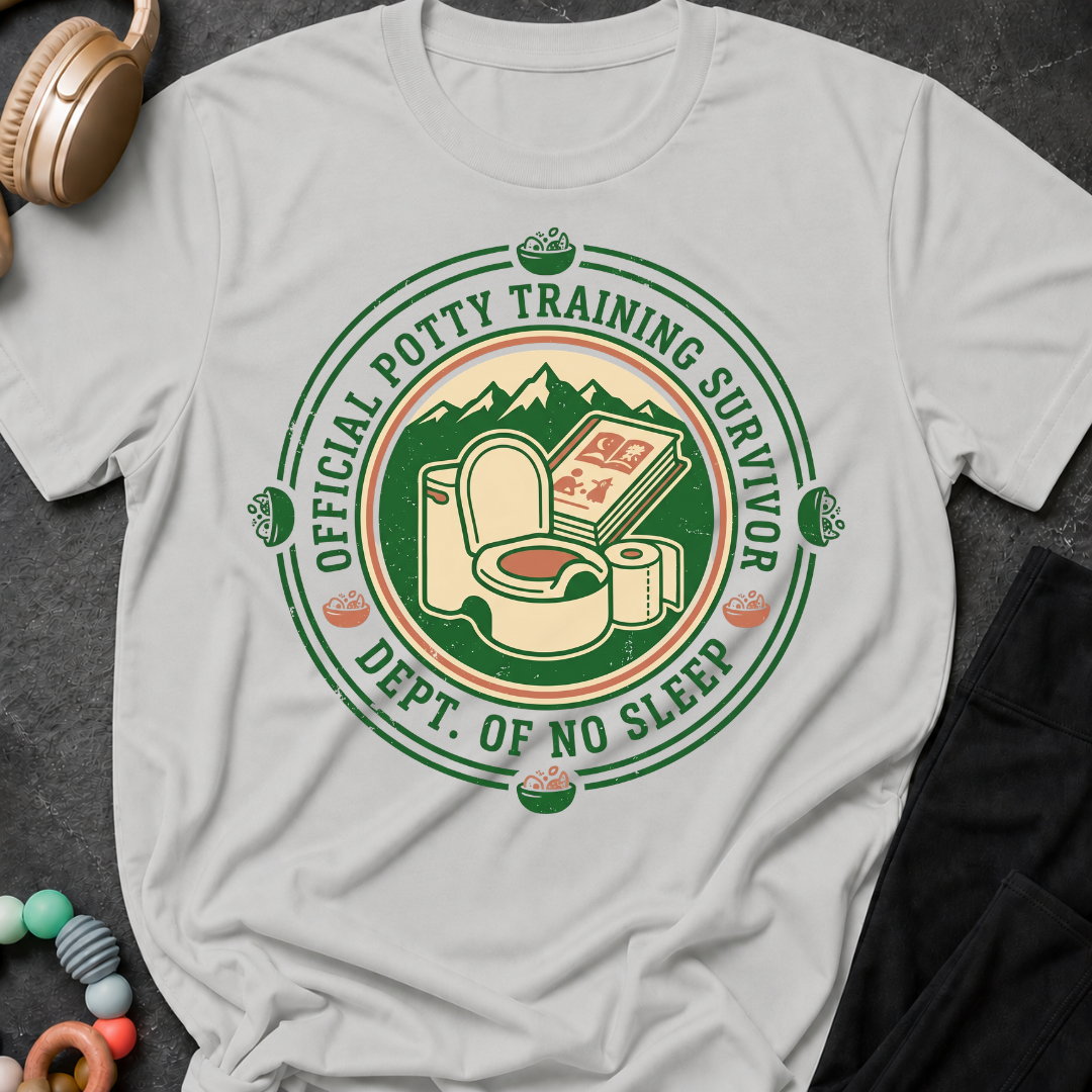 Official Potty Training Survivor T-Shirt