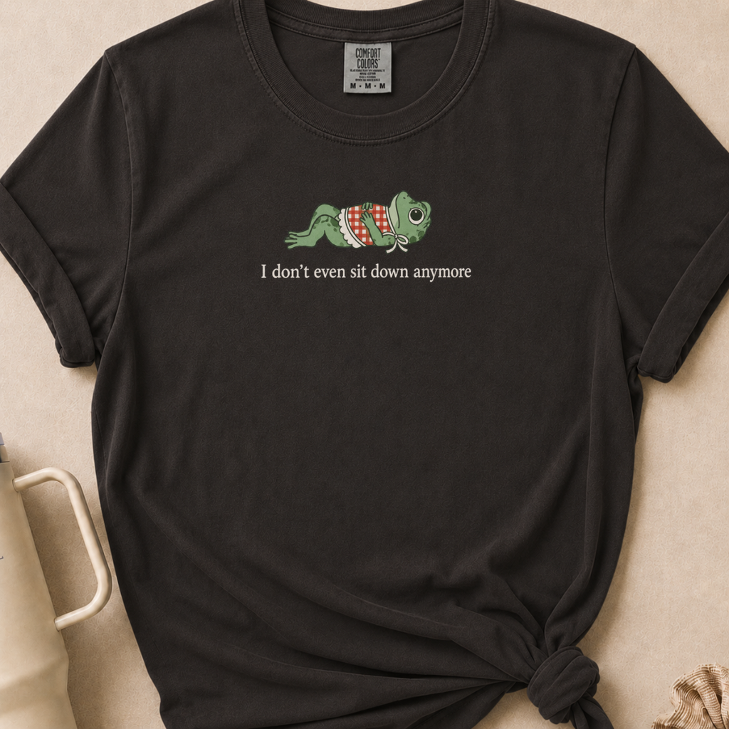 Tired Frog Mom Tshirt