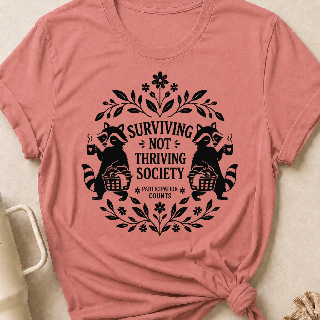 Surviving Not Thriving Society T-Shirt