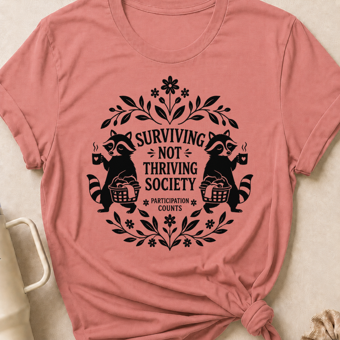 Surviving Not Thriving Society T-Shirt