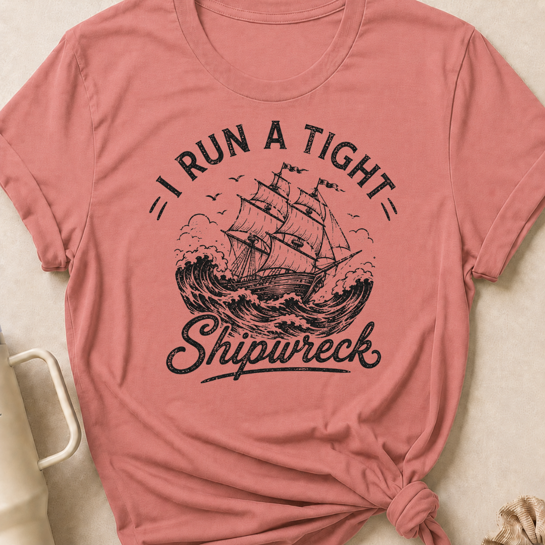 I Run A Tight Shipwreck T-Shirt
