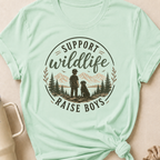 Support Wildlife Raise Boys T-Shirt