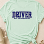Driver Official Teen Transportation T-Shirt