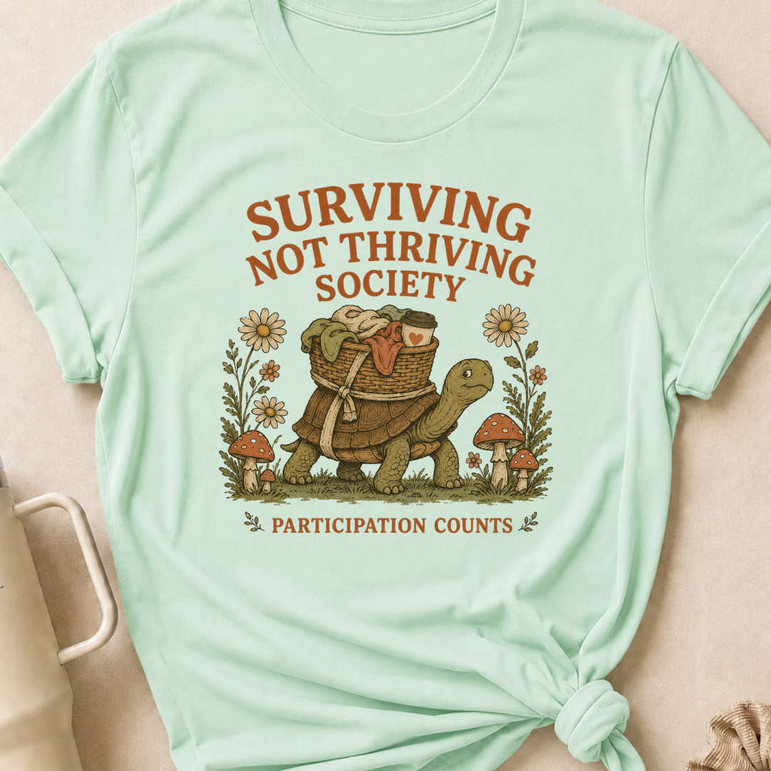 Surviving Not Thriving Society T-Shirt