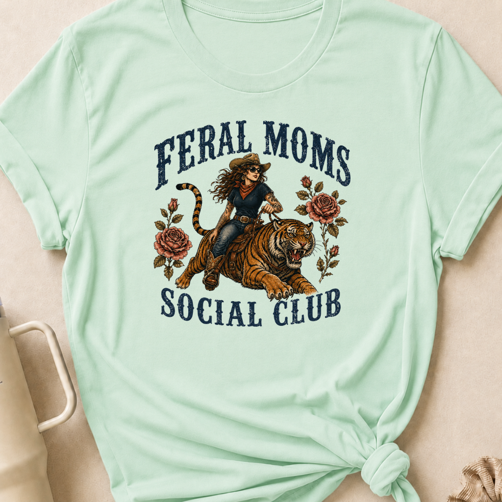Feral Moms Social Club T-Shirt