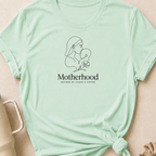 Motherhood Defined by Chaos and Coffee T-Shirt