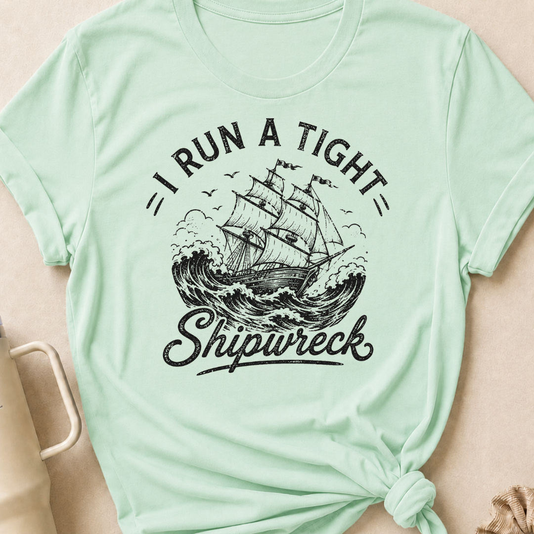 I Run A Tight Shipwreck T-Shirt