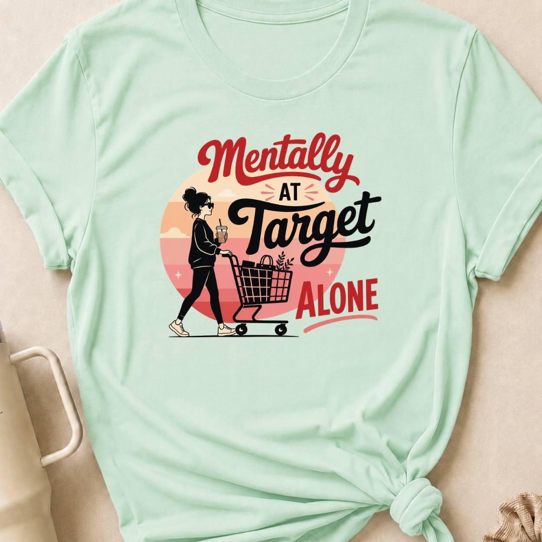 Mentally At Target Alone T-Shirt