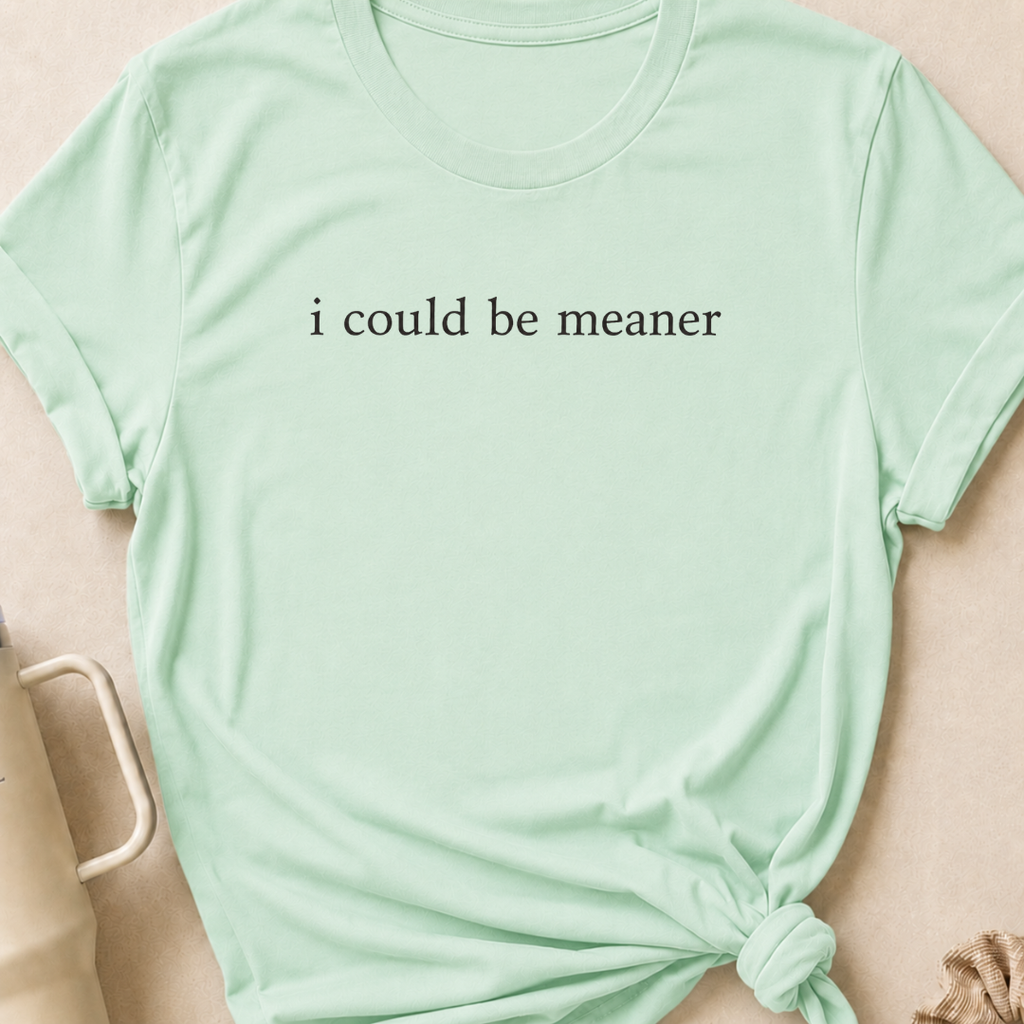I Could Be Meaner T-Shirt