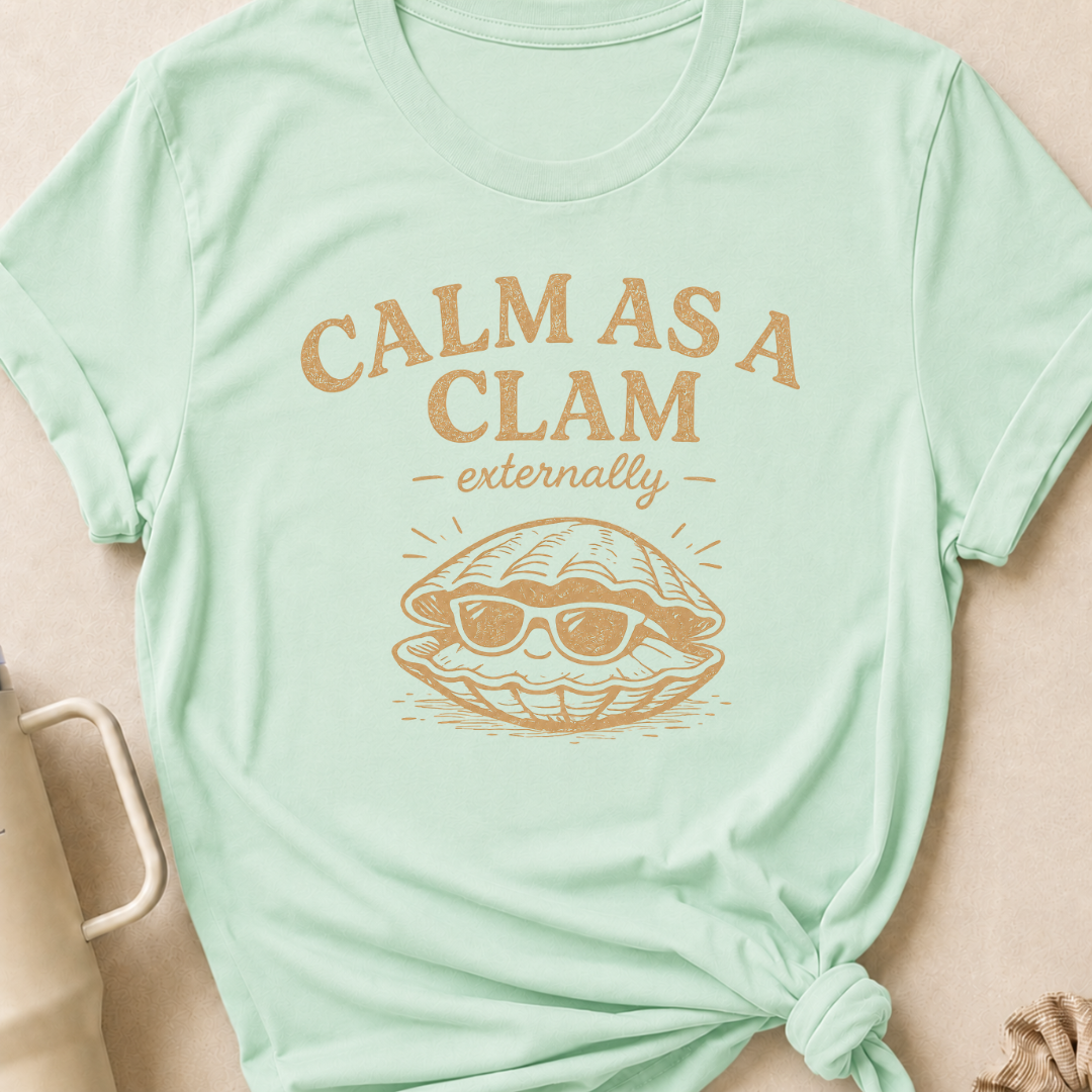 Calm as a Clam T-Shirt
