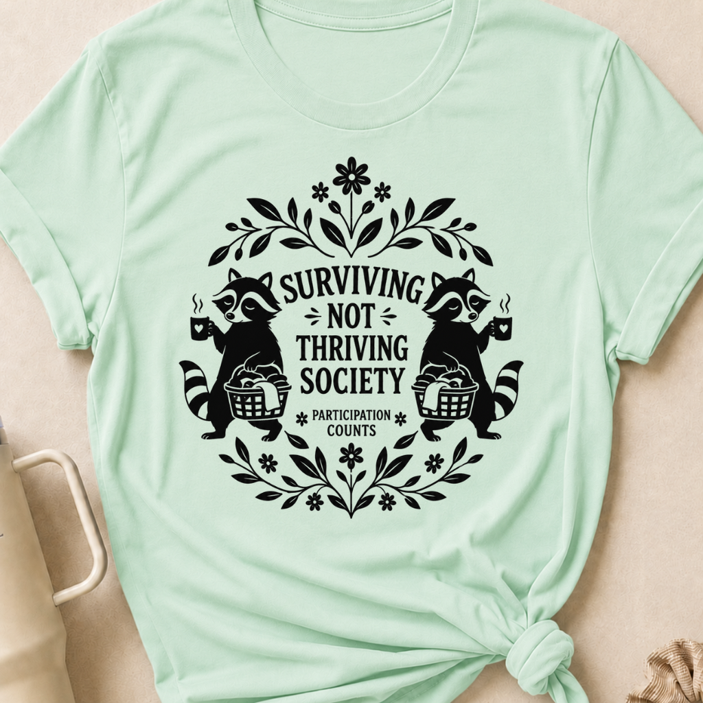 Surviving Not Thriving Society T-Shirt