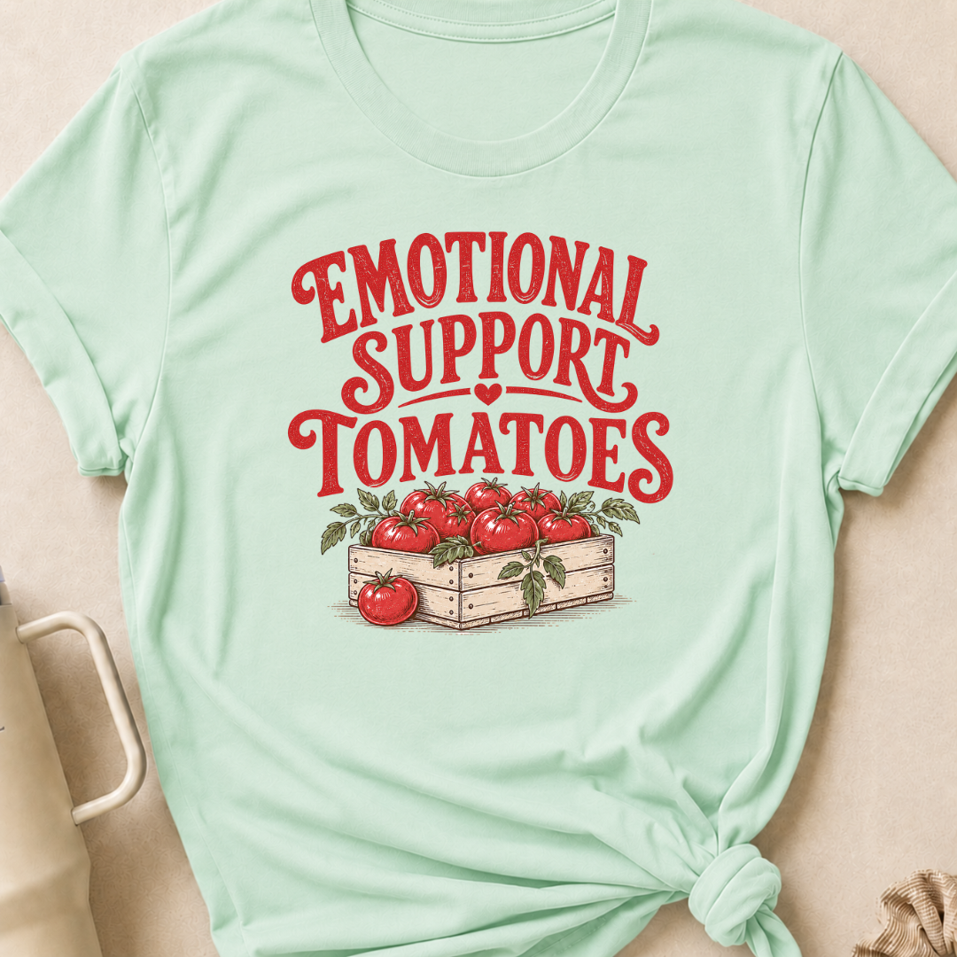 Emotional Support Tomatoes T-Shirt