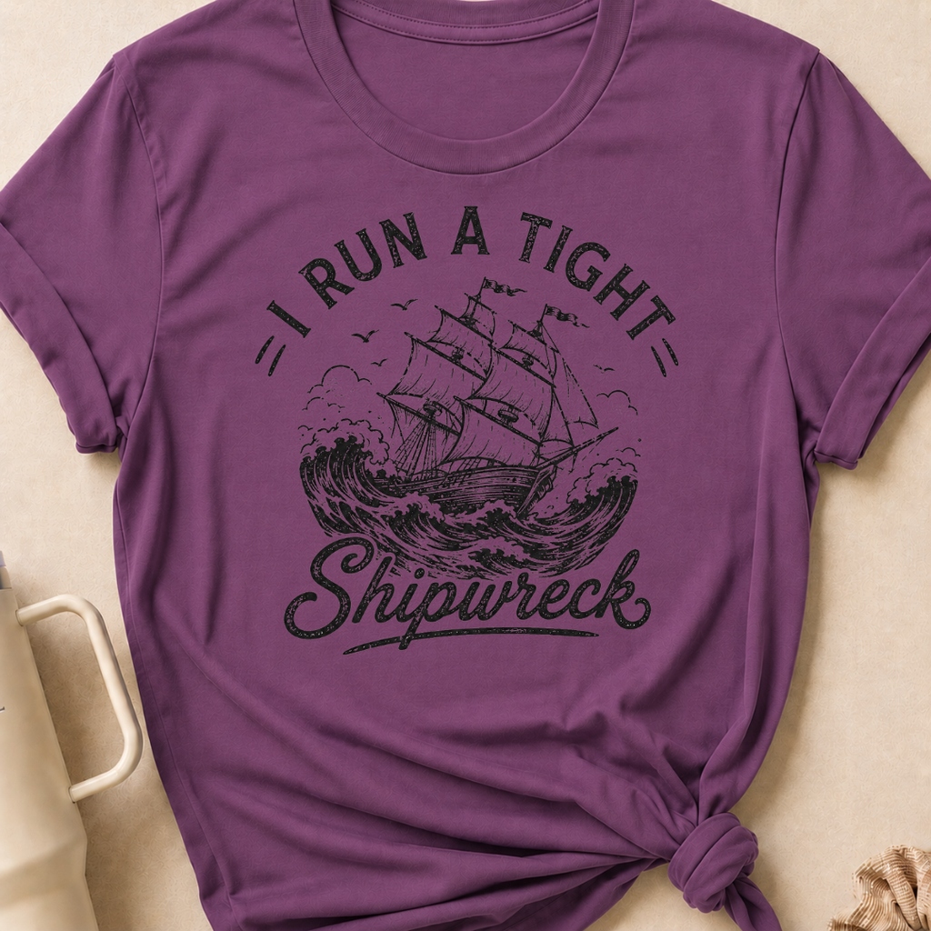 I Run A Tight Shipwreck T-Shirt