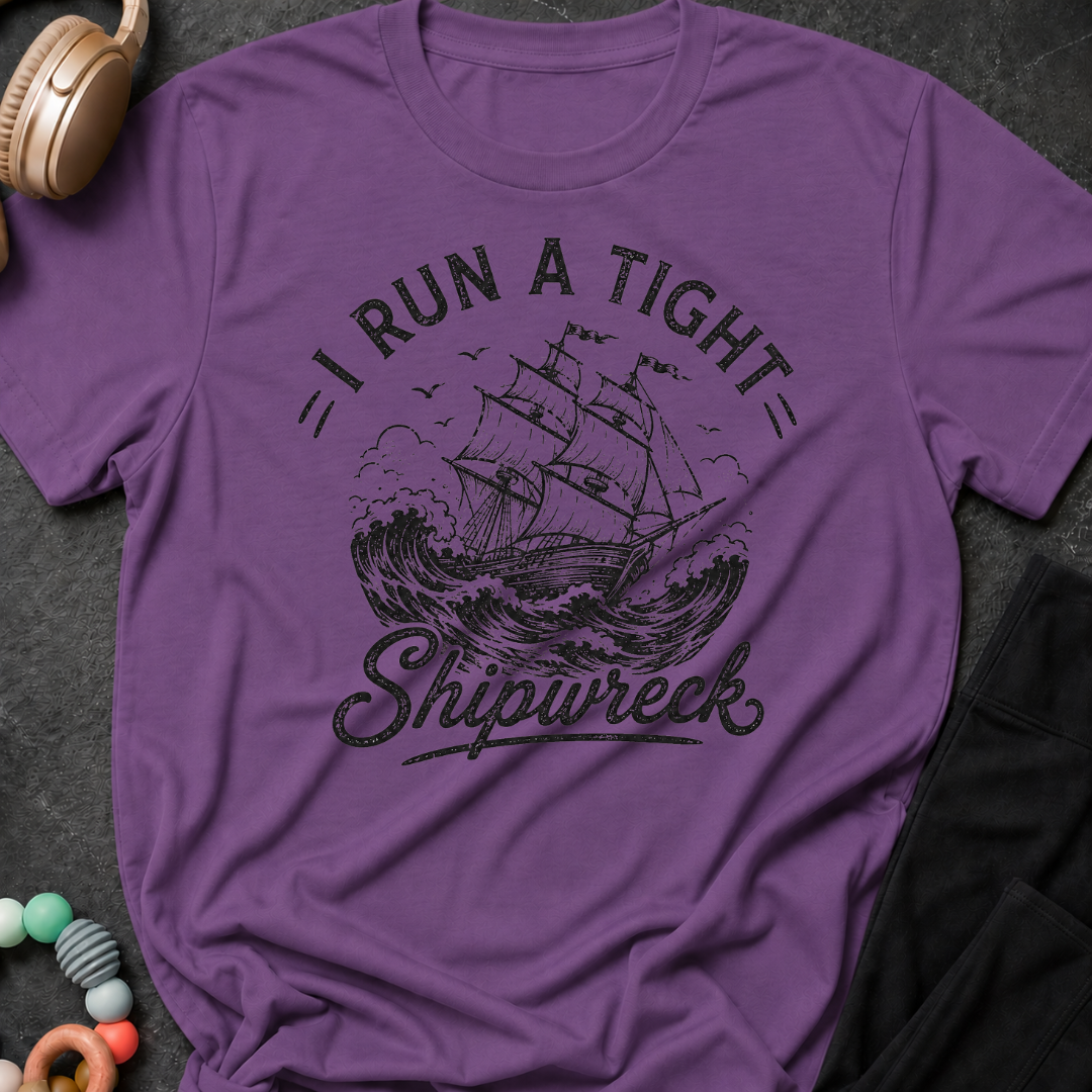 I Run A Tight Shipwreck T-Shirt