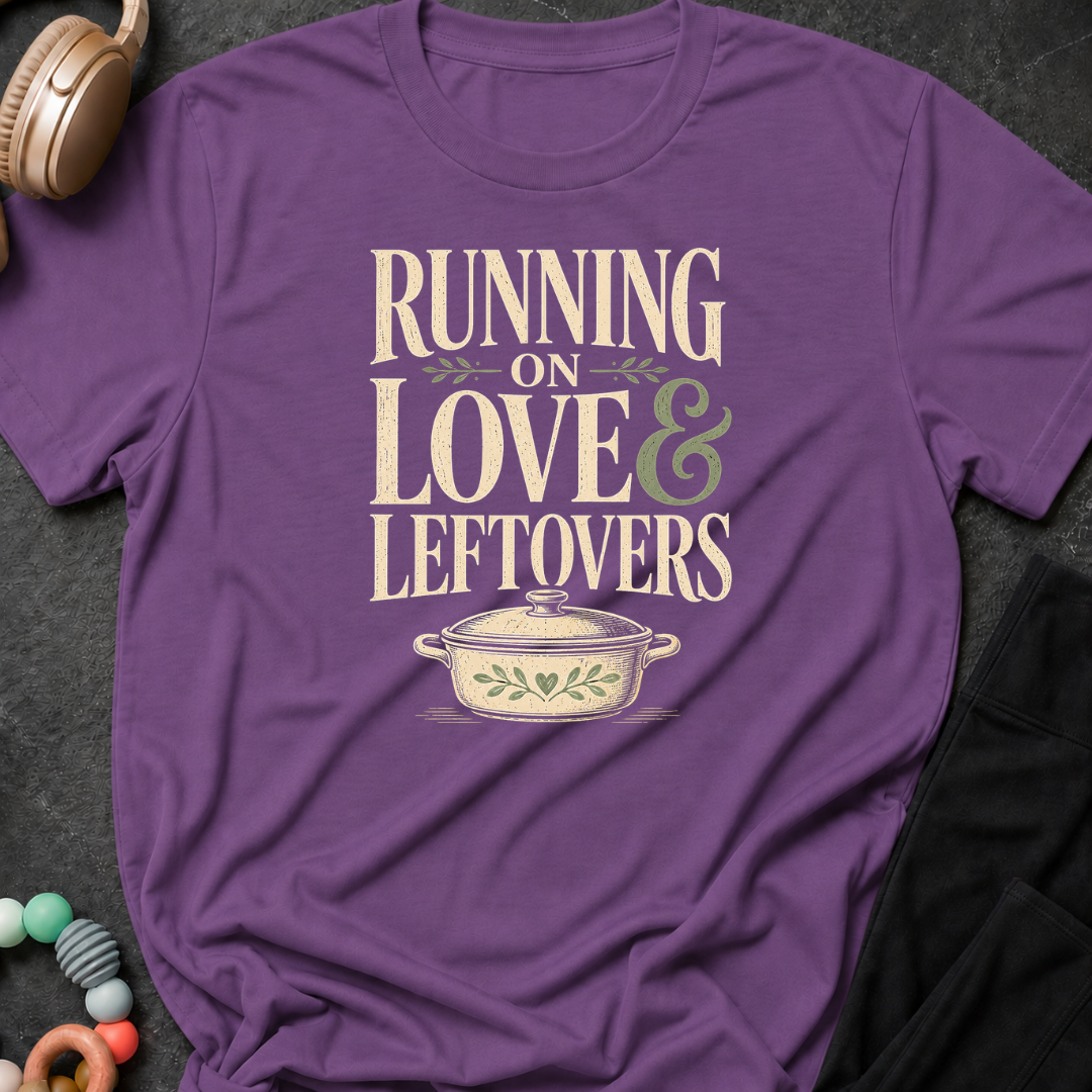Running on Love and Leftovers T-Shirt