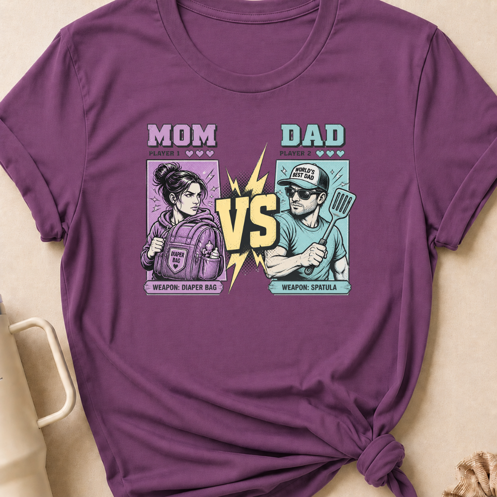 Mom Vs Dad T-Shirt