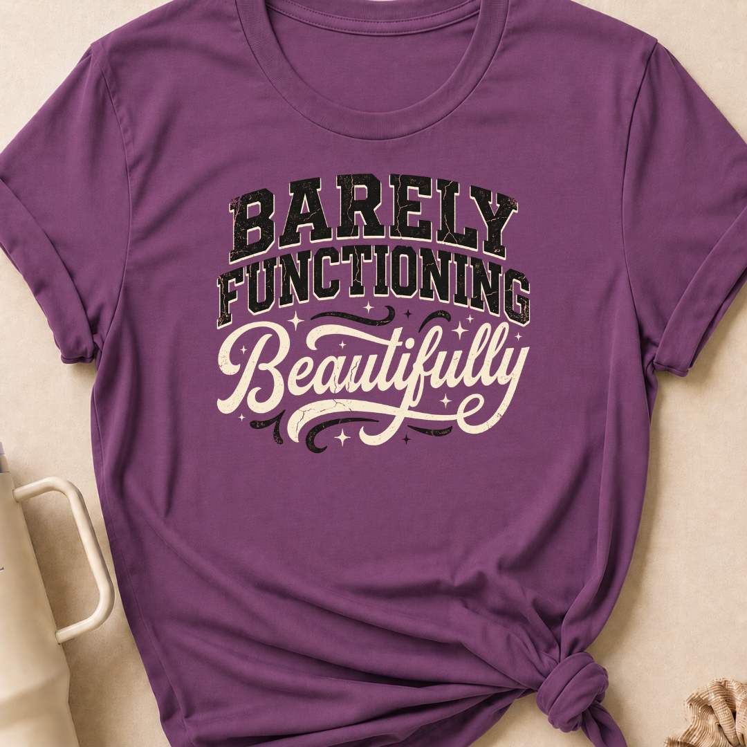 Barely Functioning Beautifully T-Shirt