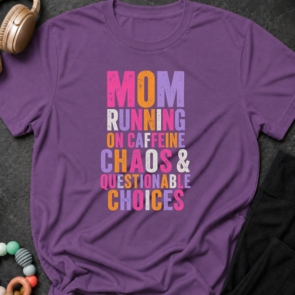 Mom running on caffeine T-Shirt