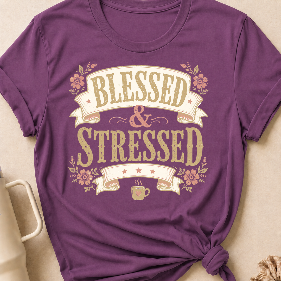 Blessed and Stressed T-Shirt